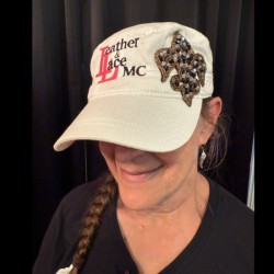 Leather & Lace MC Hat