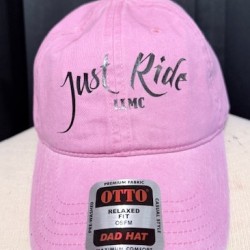 Pink Just Ride Hat with LLMC
