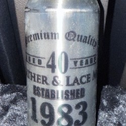 Premium Quality 40 Yrs Silver Tumbler