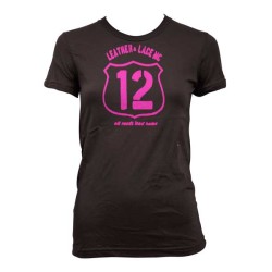 All Roads Lead Home Leather & Lace MC Shirt