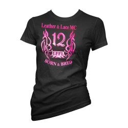 Born and Bred Leather & Lace MC Shirt