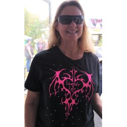 Tribal Heart Leather & Lace MC Shirt Tribal Heart Leather & Lace MC Shirt