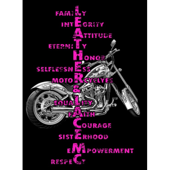 Words of Leather & Lace MC Shirt