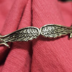 Silver Winged Bracelet