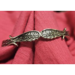 Silver Winged Bracelet
