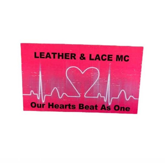 Leather & Lace MC National Magnet