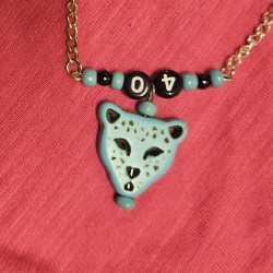 Tiger Face 40th Anniversary Necklace