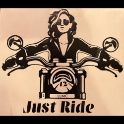 Just Ride Black Vinyl