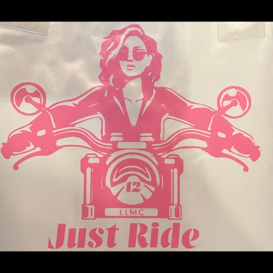 Just Ride Pink Vinyl