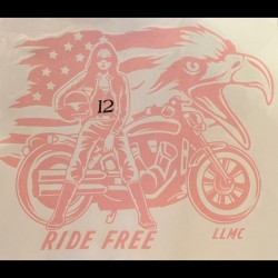 LLMC Ride Free Pink Vinyl