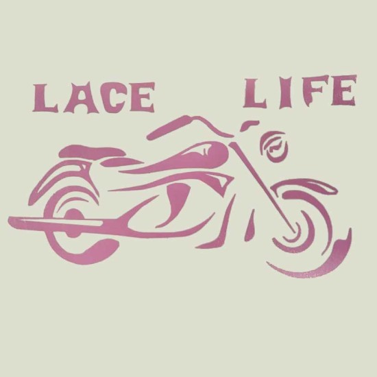 Lace Life with Pink Bike