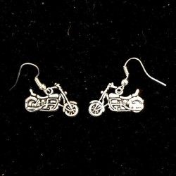 Motorcycle Earrings