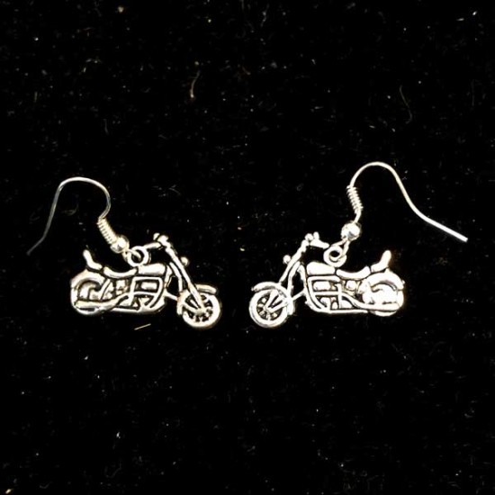 Motorcycle Earrings Motorcycle Earrings
