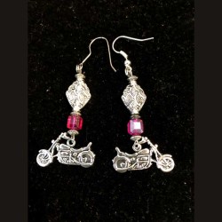 Bling Bike Earrings Bling Bike Earrings