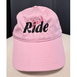 Just Ride Light Pink Hat