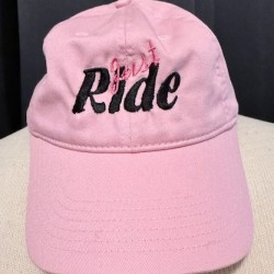 Just Ride Light Pink Hat