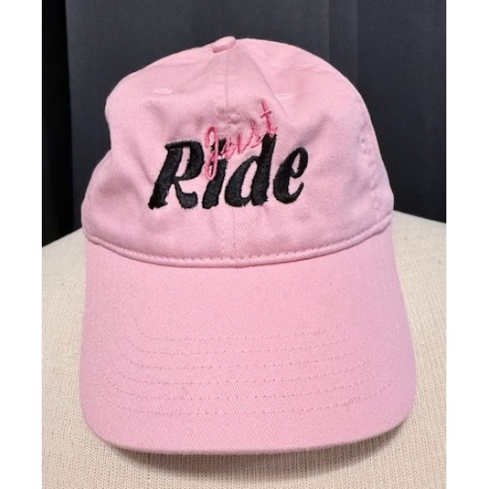 Just Ride Light Pink Hat